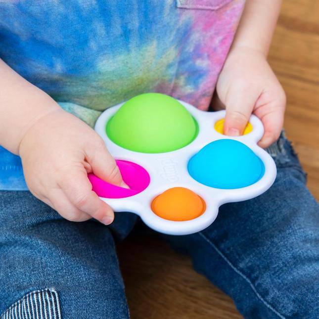 Silicone Bubble Pop Sensory Toy for Babies – view 3