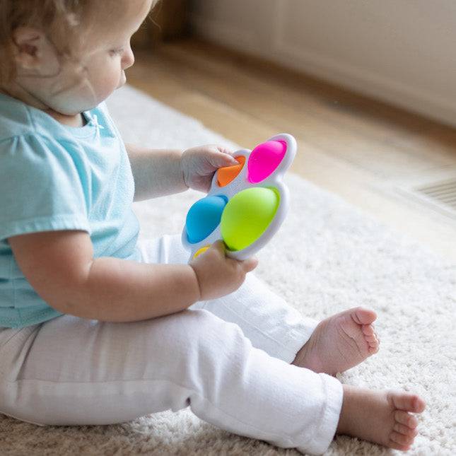 Silicone Bubble Pop Sensory Toy for Babies – view 5