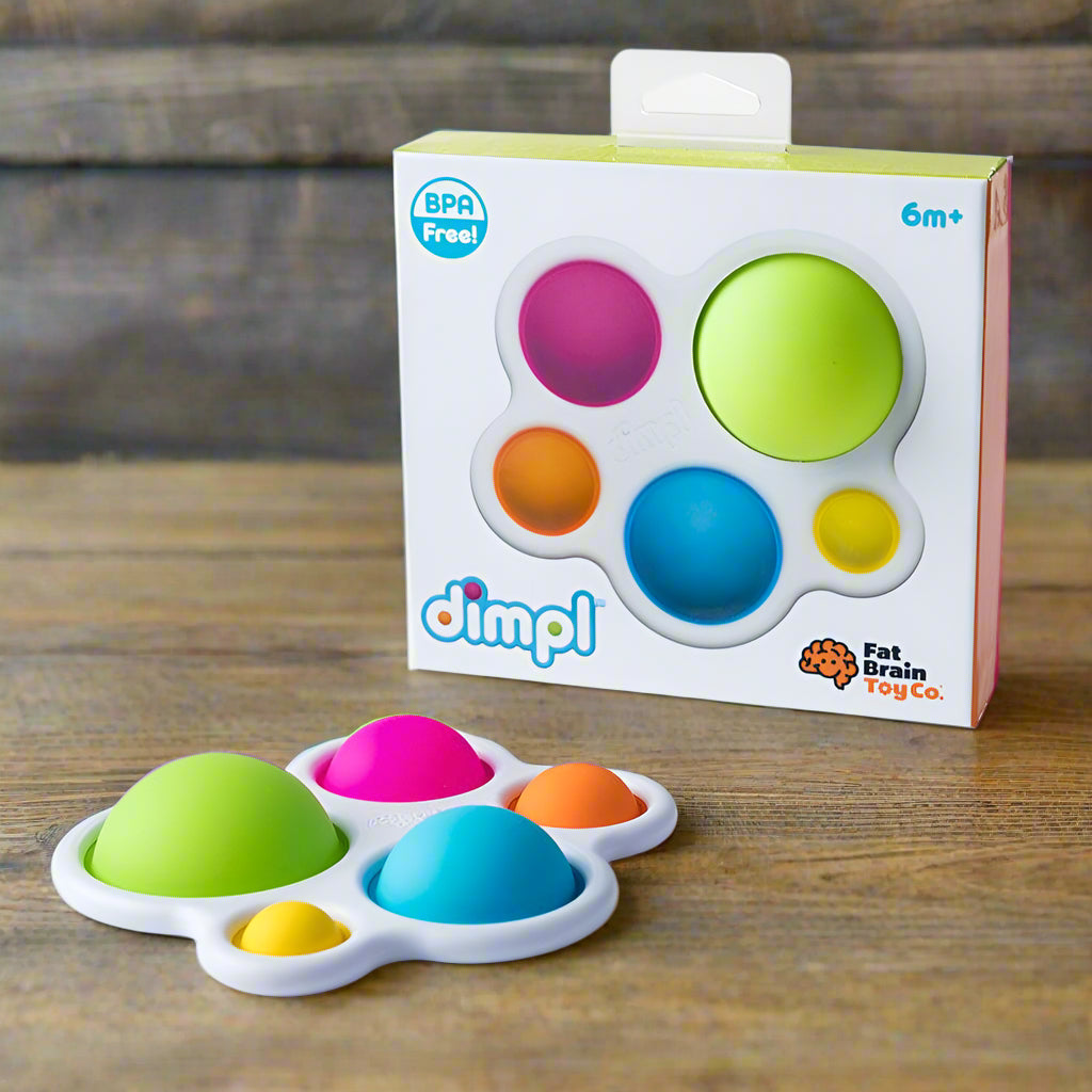 Silicone Bubble Pop Sensory Toy for Babies