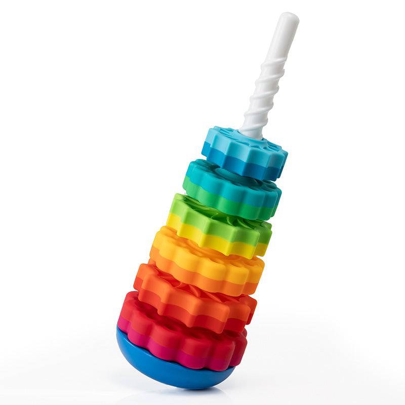 Spinning Stacker Toy for Toddlers, 6 Discs – view 4