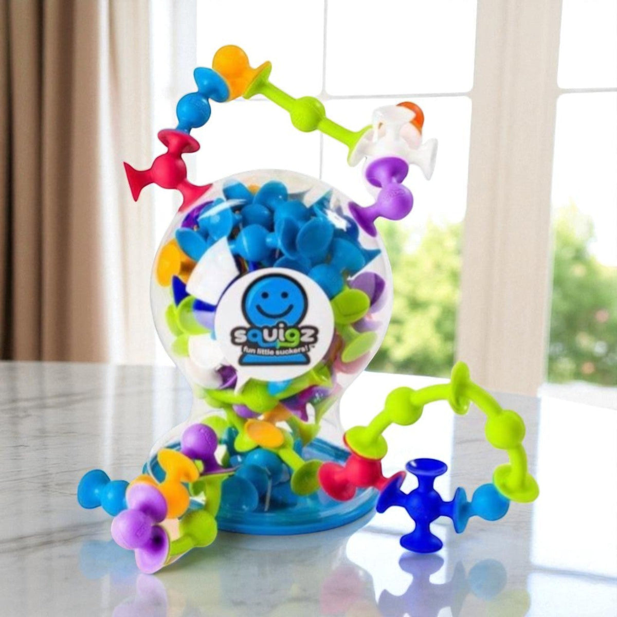 Suction Cup Building Set, 50 Pieces
