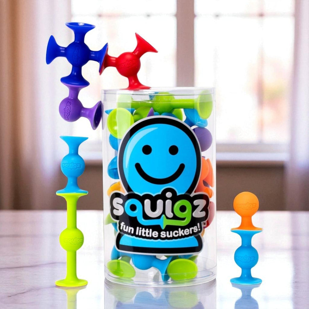 Suction Cup Building Set, 24-Piece Starter