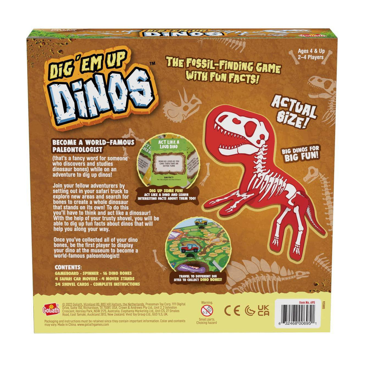Dig 'Em Up Dinos Fossil-Finding Game – view 4