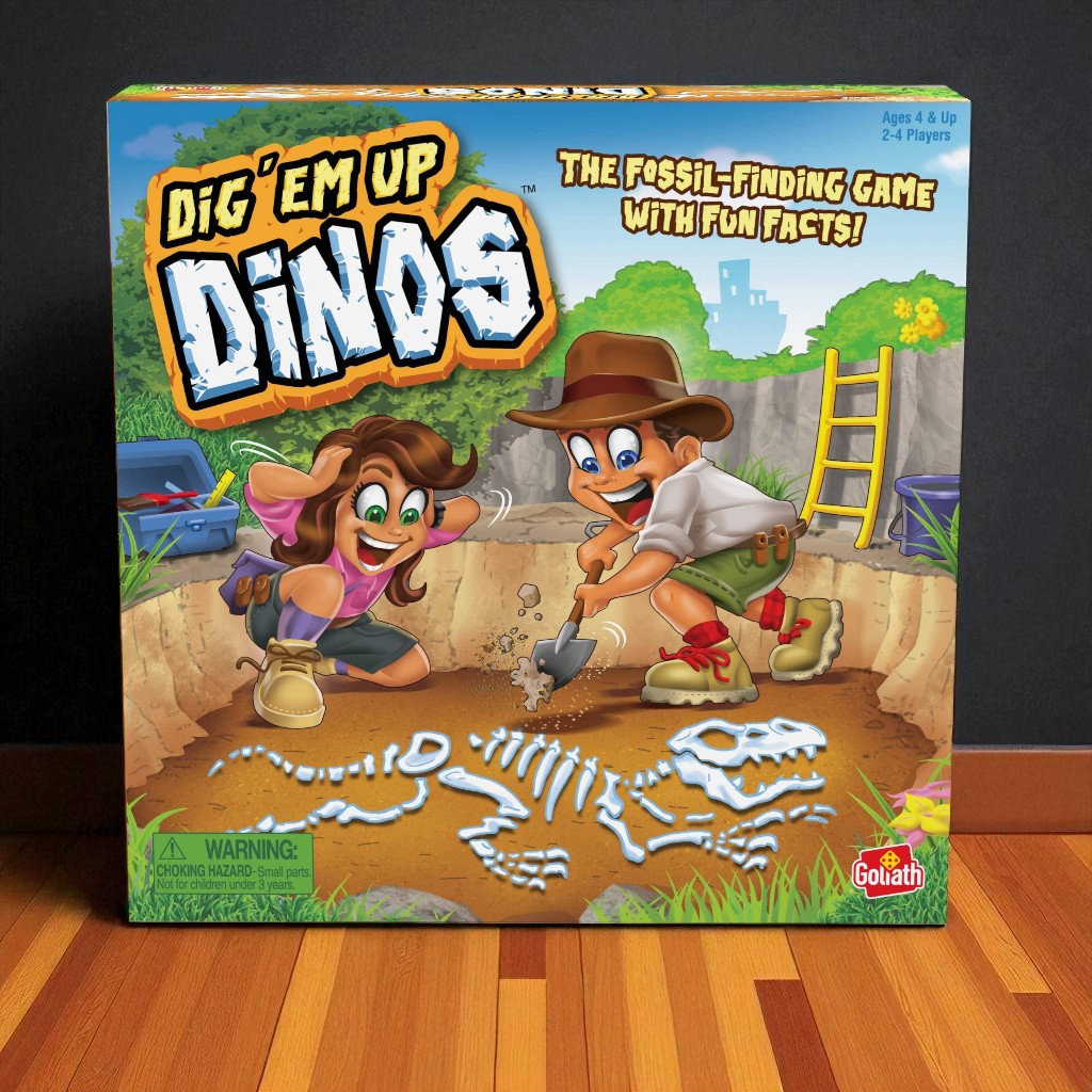 Dig 'Em Up Dinos Fossil-Finding Game