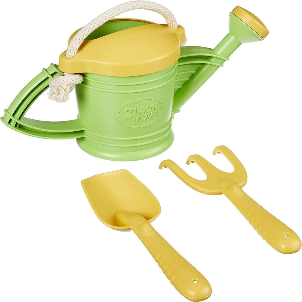 Kids Garden Tool Set, Watering Can, Shovel & Rake – view 2