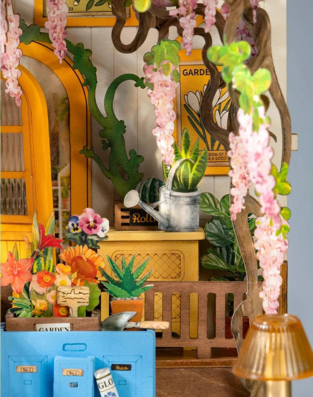 DIY Book Nook Kit, Garden House – view 8