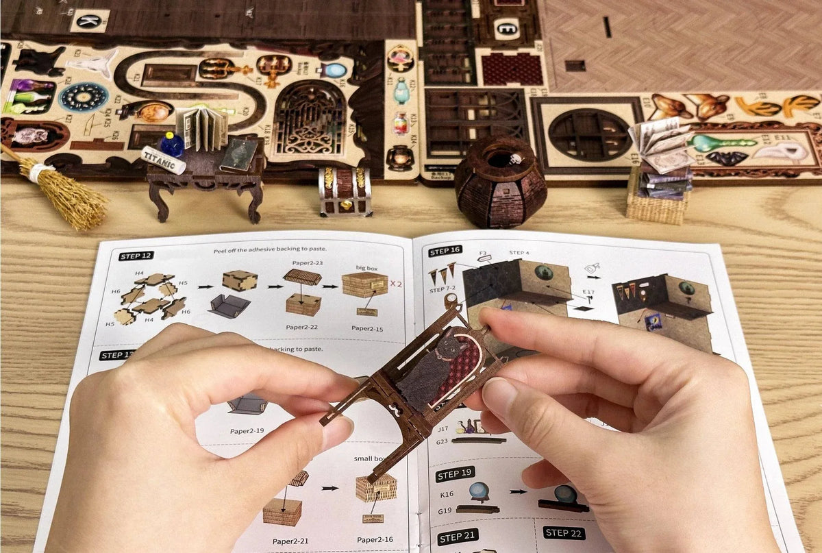 DIY Book Nook Kit, Magic Pharmacist – view 8