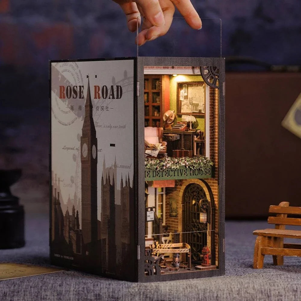 DIY Book Nook Kit, Rose Detective Agency – view 8