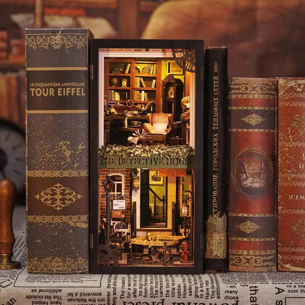 DIY Book Nook Kit, Rose Detective Agency