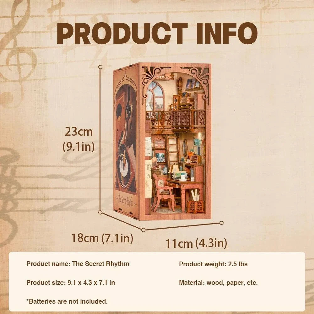 DIY Book Nook Kit, The Secret Rhythm – view 5