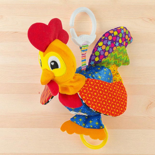Bob the Rooster Crinkle Sensory Baby Toy