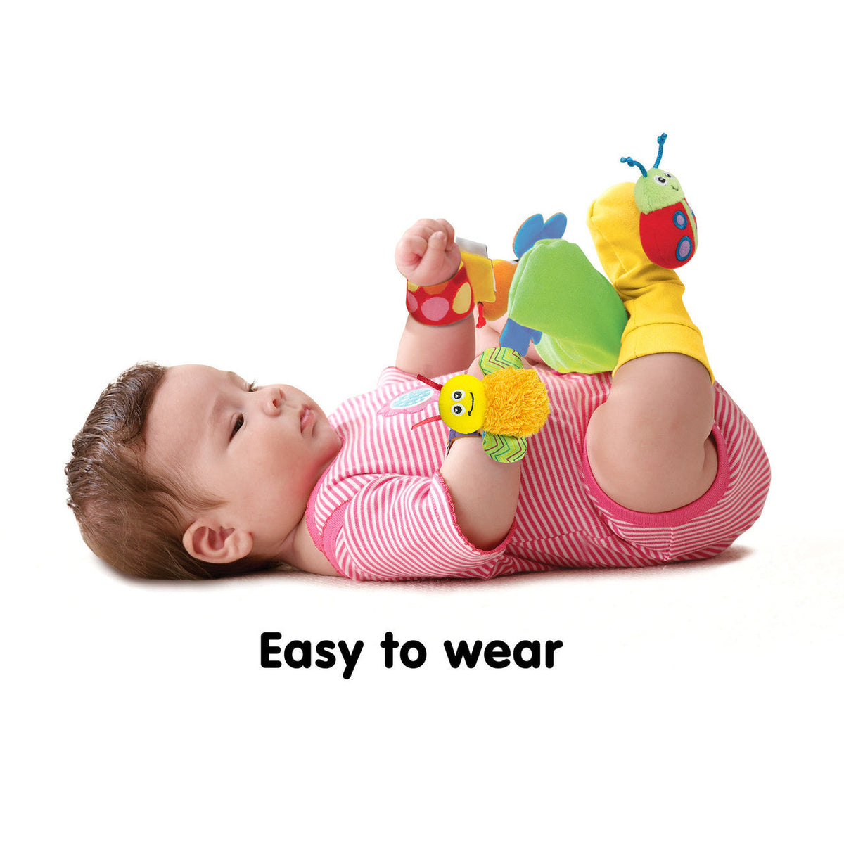 Garden Bug Foot Finder & Wrist Rattle Set – view 6