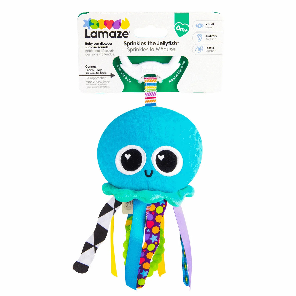 Sprinkles the Jellyfish Clip-On Baby Toy – view 3