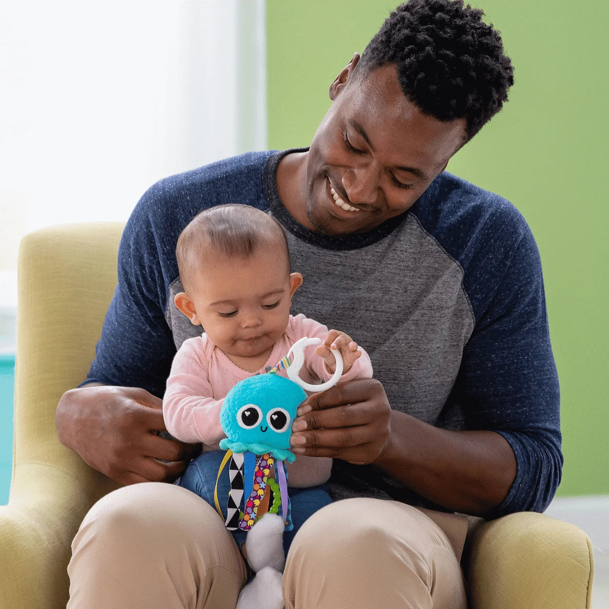 Sprinkles the Jellyfish Clip-On Baby Toy – view 5