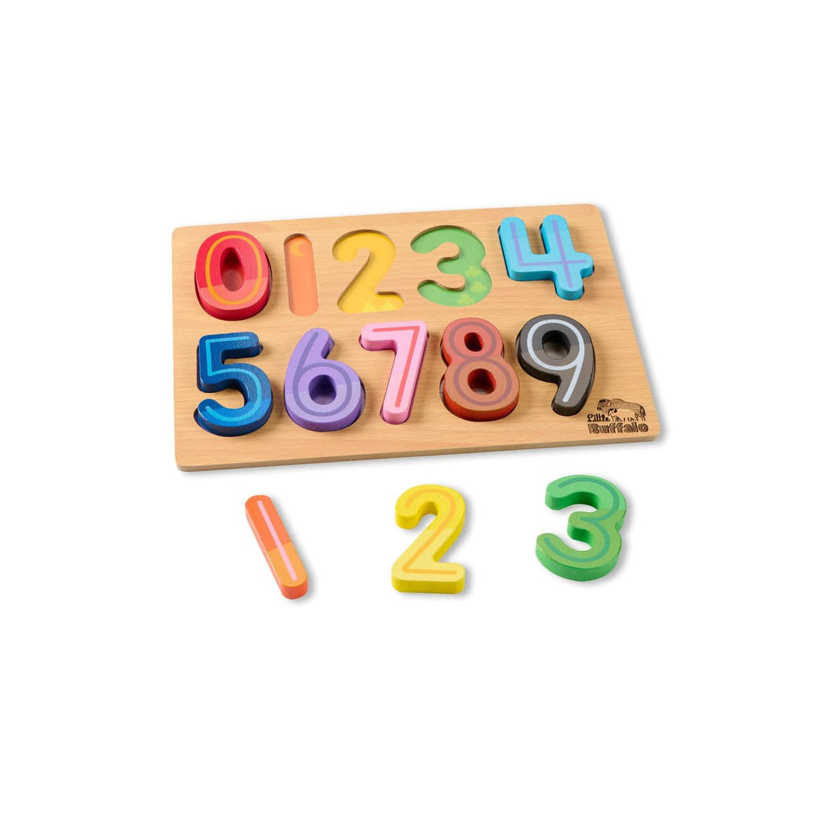 Kids Wooden Jigsaw Puzzles Set, Ages 3+ – view 3