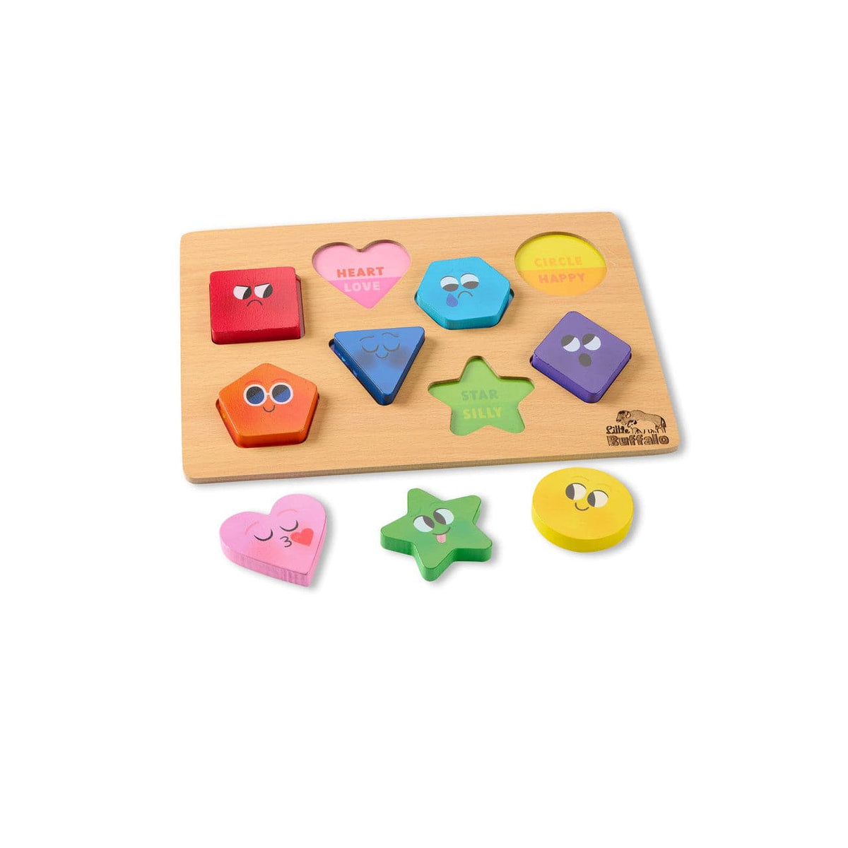 Kids Wooden Jigsaw Puzzles Set, Ages 3+ – view 5
