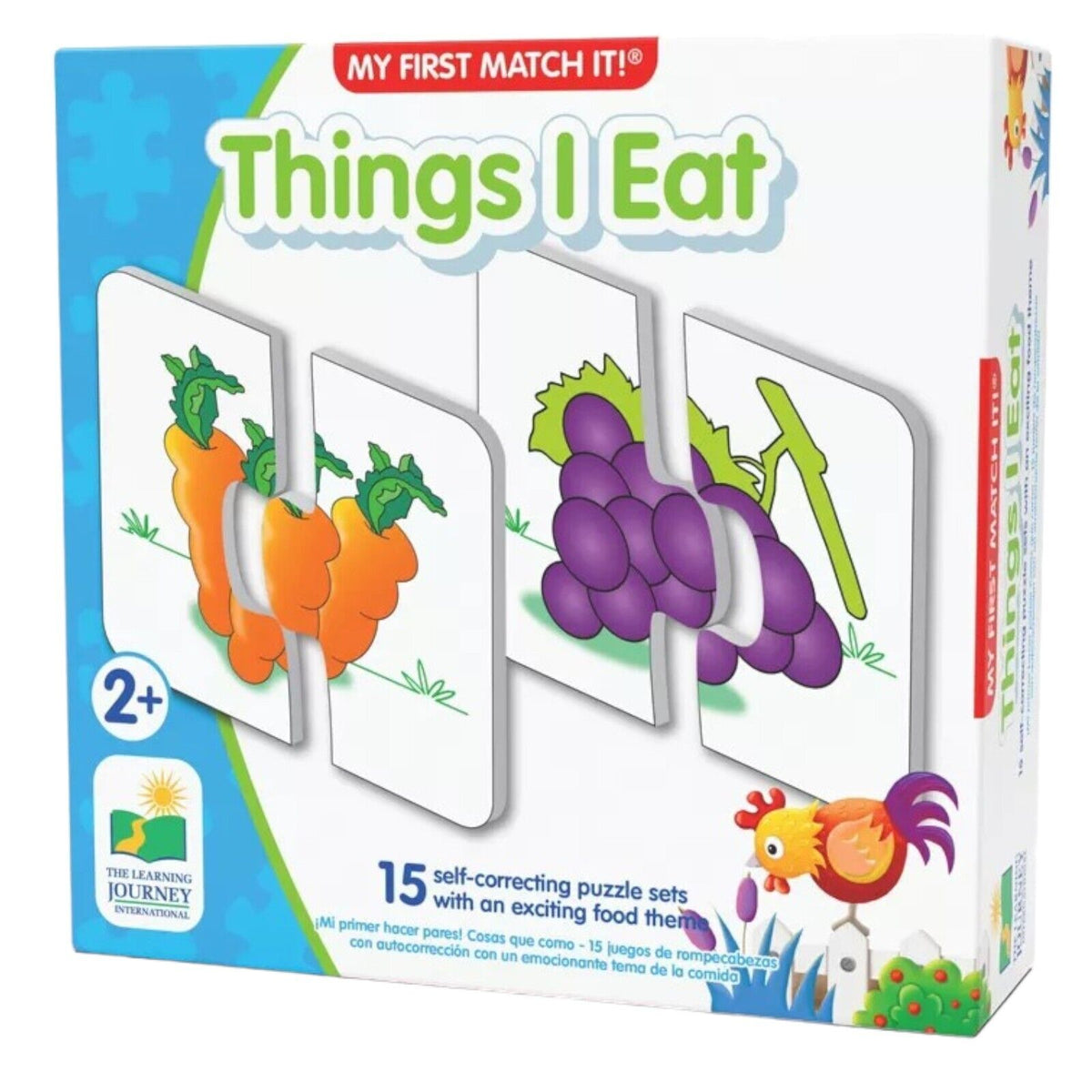 Match It Toddler Puzzle Set, Things I Eat – view 2