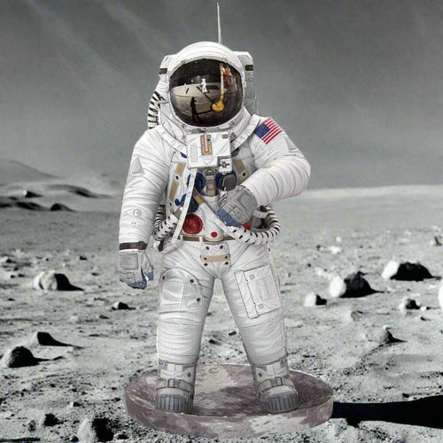 Apollo 11 Astronaut 3D Metal Model Kit, Premium Color