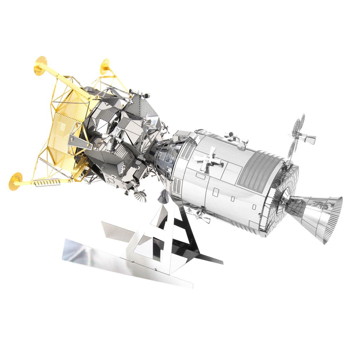 Apollo Command Module & Lunar Lander 3D Metal Model Kit – view 2