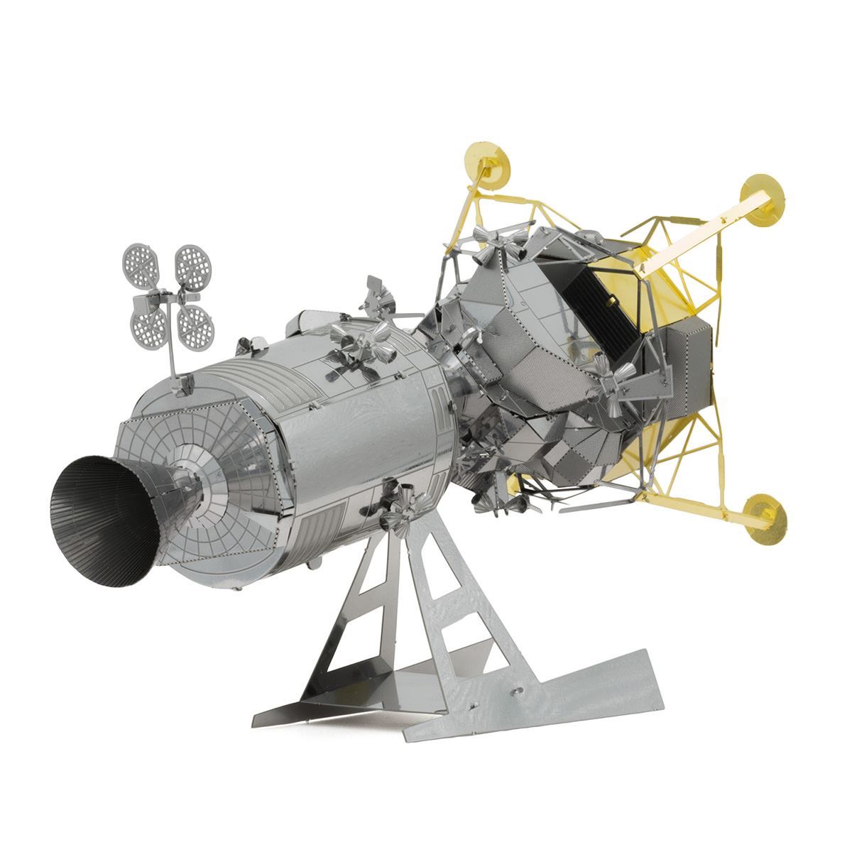 Apollo Command Module & Lunar Lander 3D Metal Model Kit – view 3