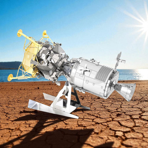 Apollo Command Module & Lunar Lander 3D Metal Model Kit
