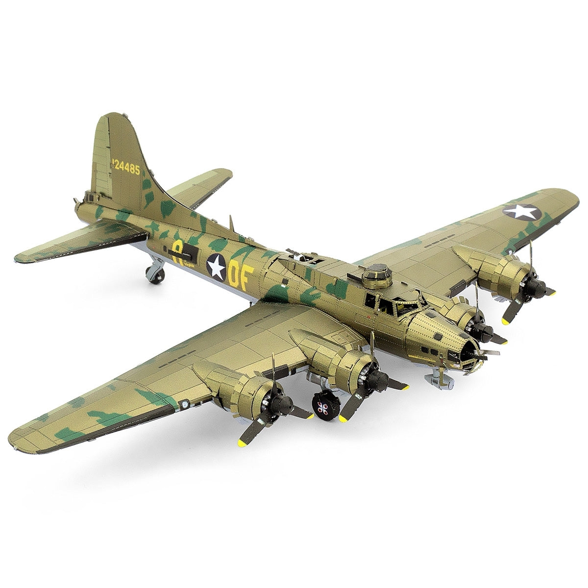 B-17 Flying Fortress Bomber 3D Metal Model Kit – view 6