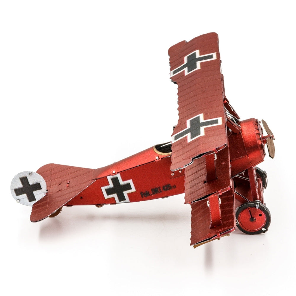 Fokker Triplane WWI Fighter 3D Metal Model Kit – view 5