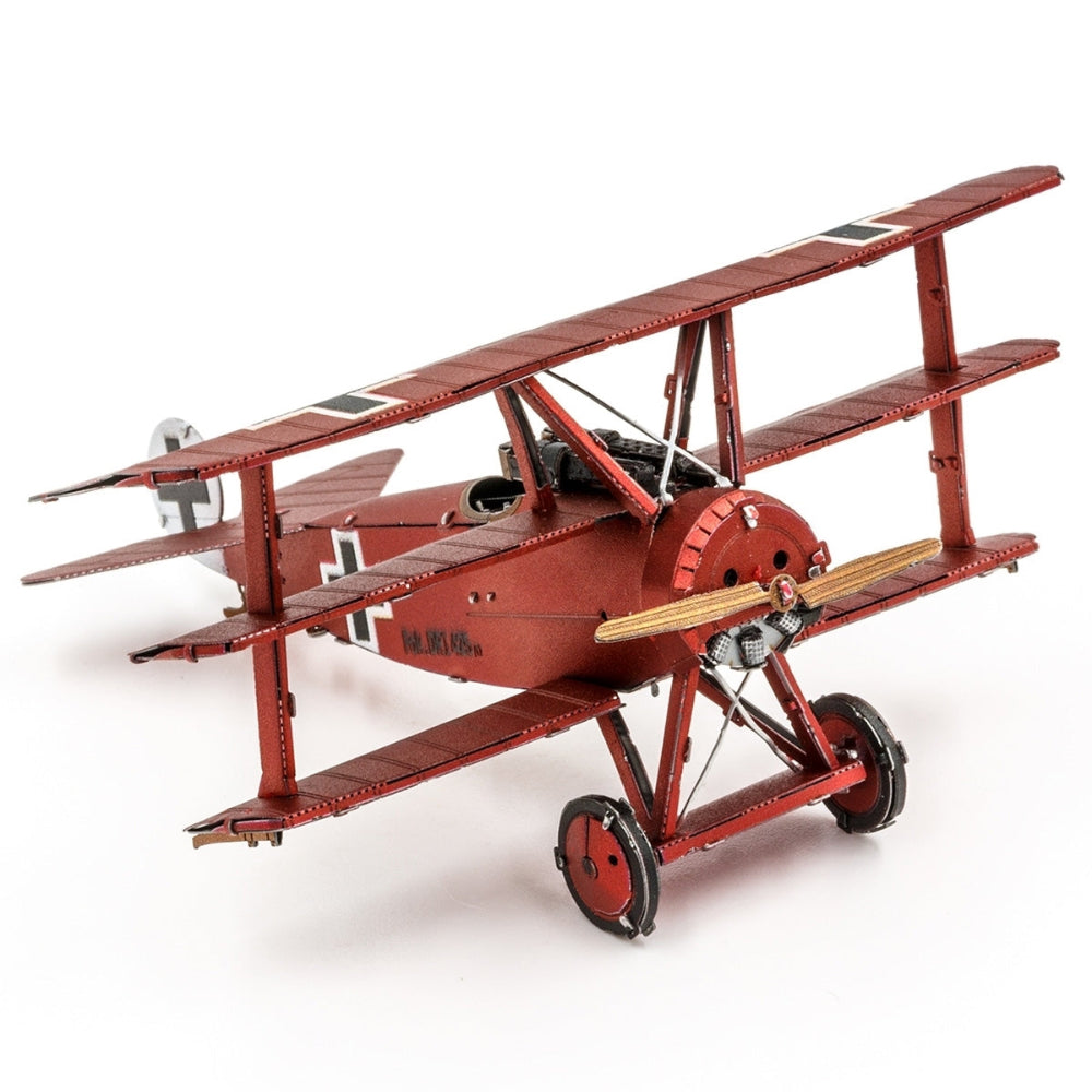 Fokker Triplane WWI Fighter 3D Metal Model Kit – view 6