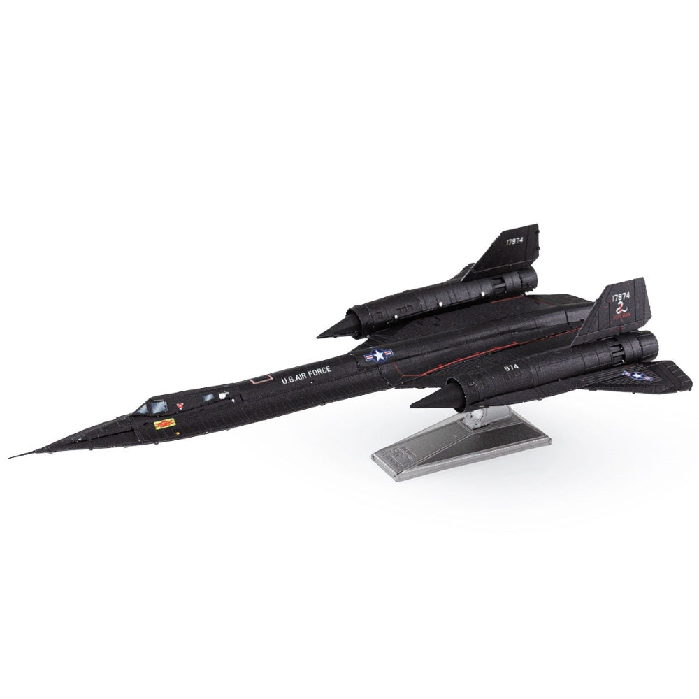 SR-71 Blackbird Spy Plane 3D Metal Model Kit – view 3