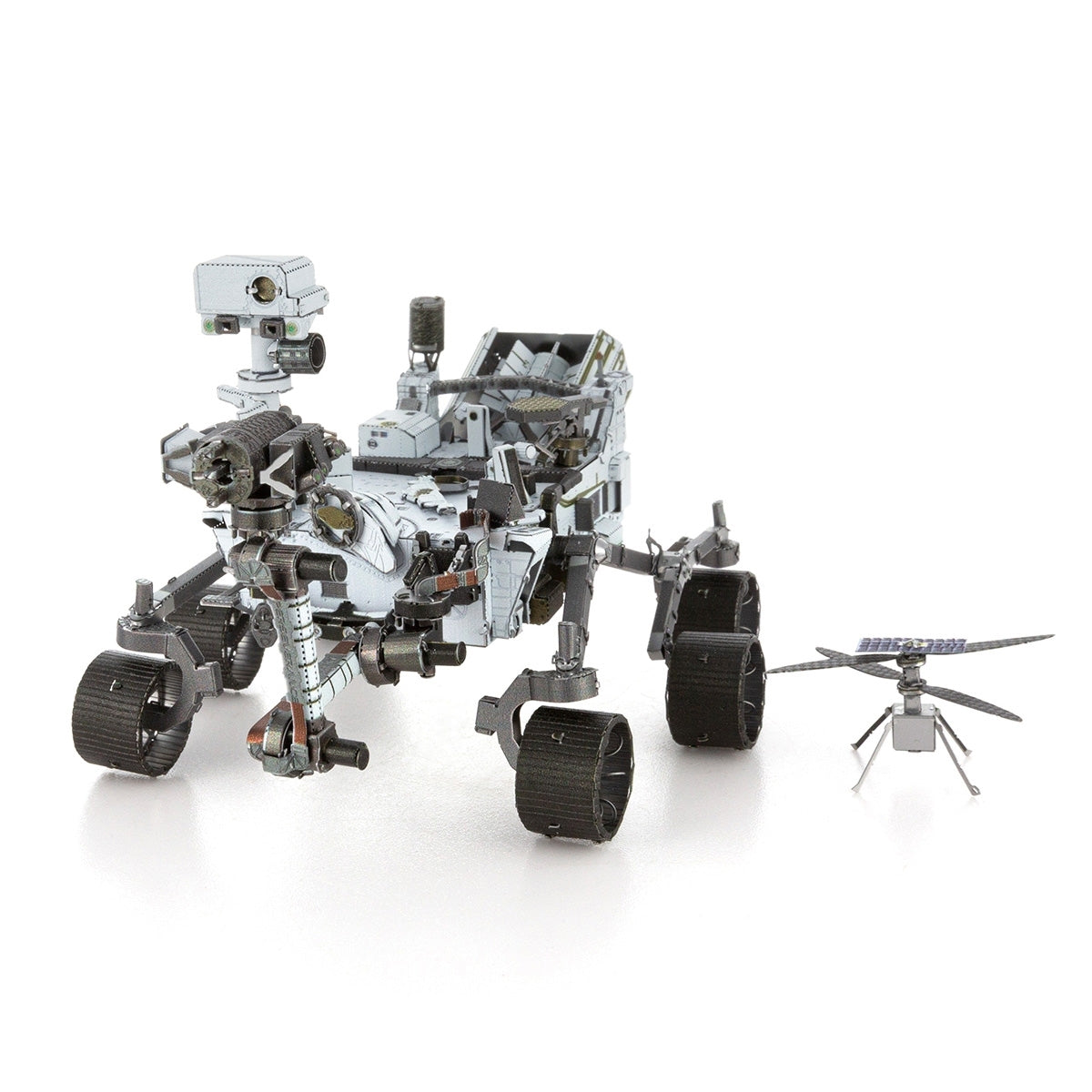 Mars Rover & Ingenuity Helicopter 3D Metal Model Kit – view 2