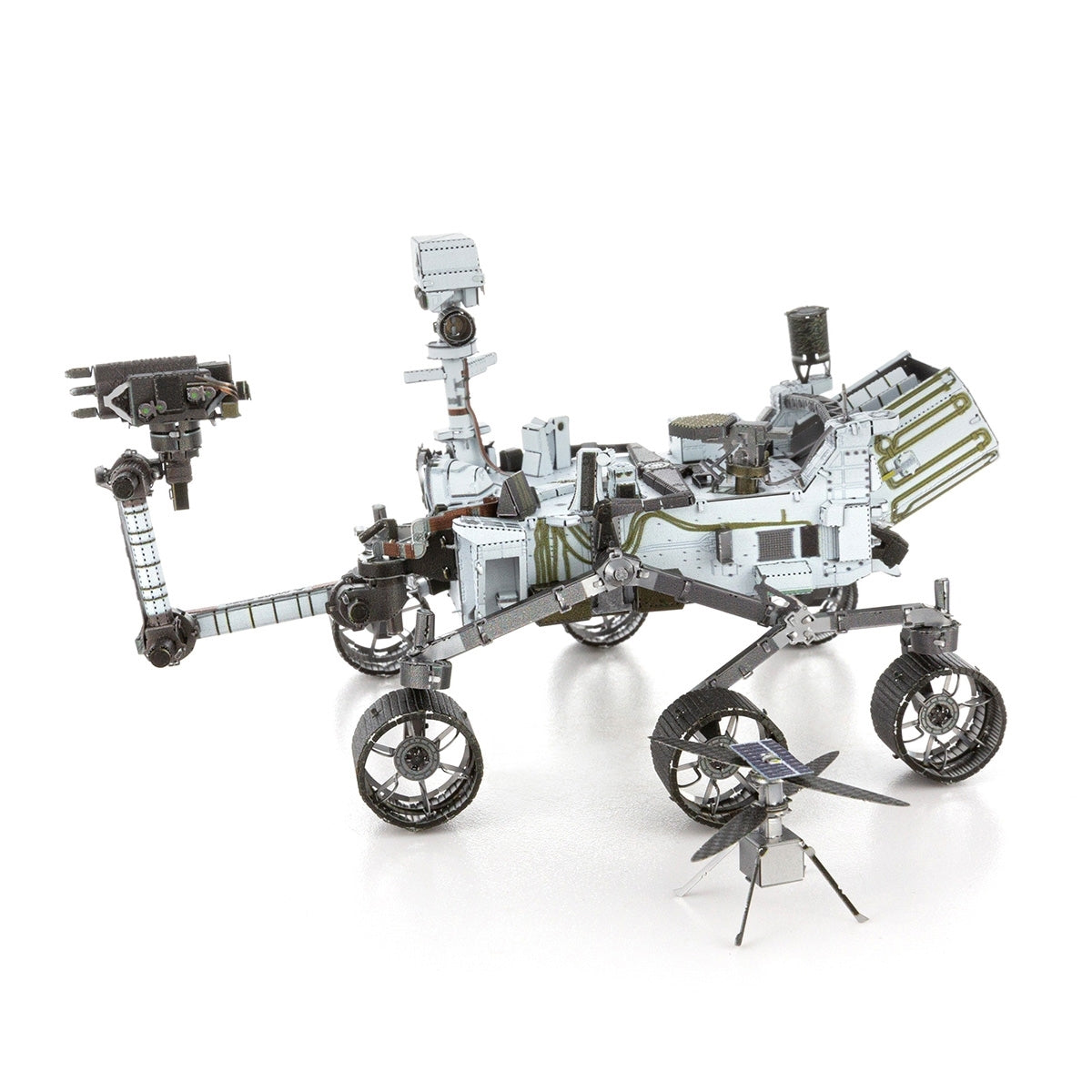 Mars Rover & Ingenuity Helicopter 3D Metal Model Kit – view 3