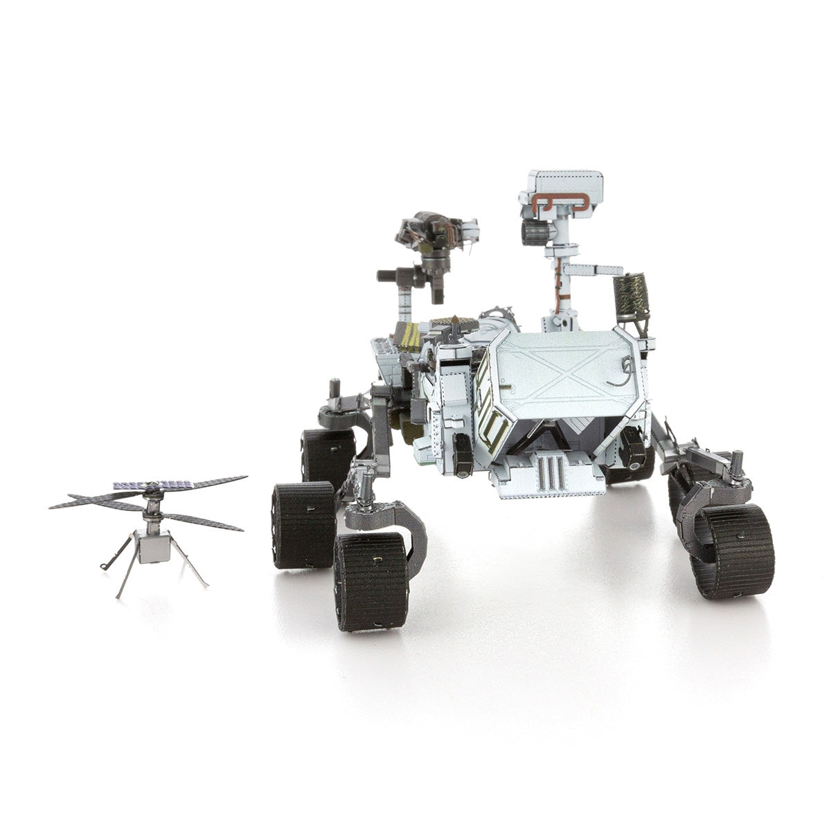 Mars Rover & Ingenuity Helicopter 3D Metal Model Kit – view 5