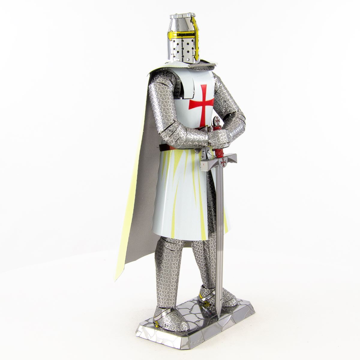 Templar Knight 3D Metal Model Kit, Premium Color – view 3