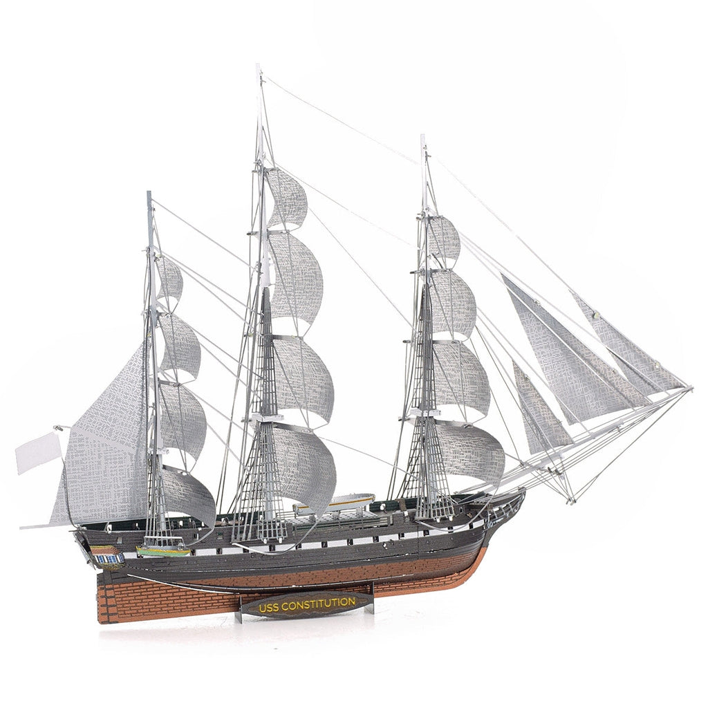 USS Constitution Tall Ship 3D Metal Model Kit – view 5