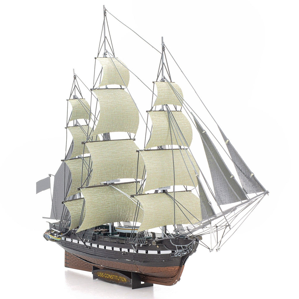 USS Constitution Tall Ship 3D Metal Model Kit – view 6