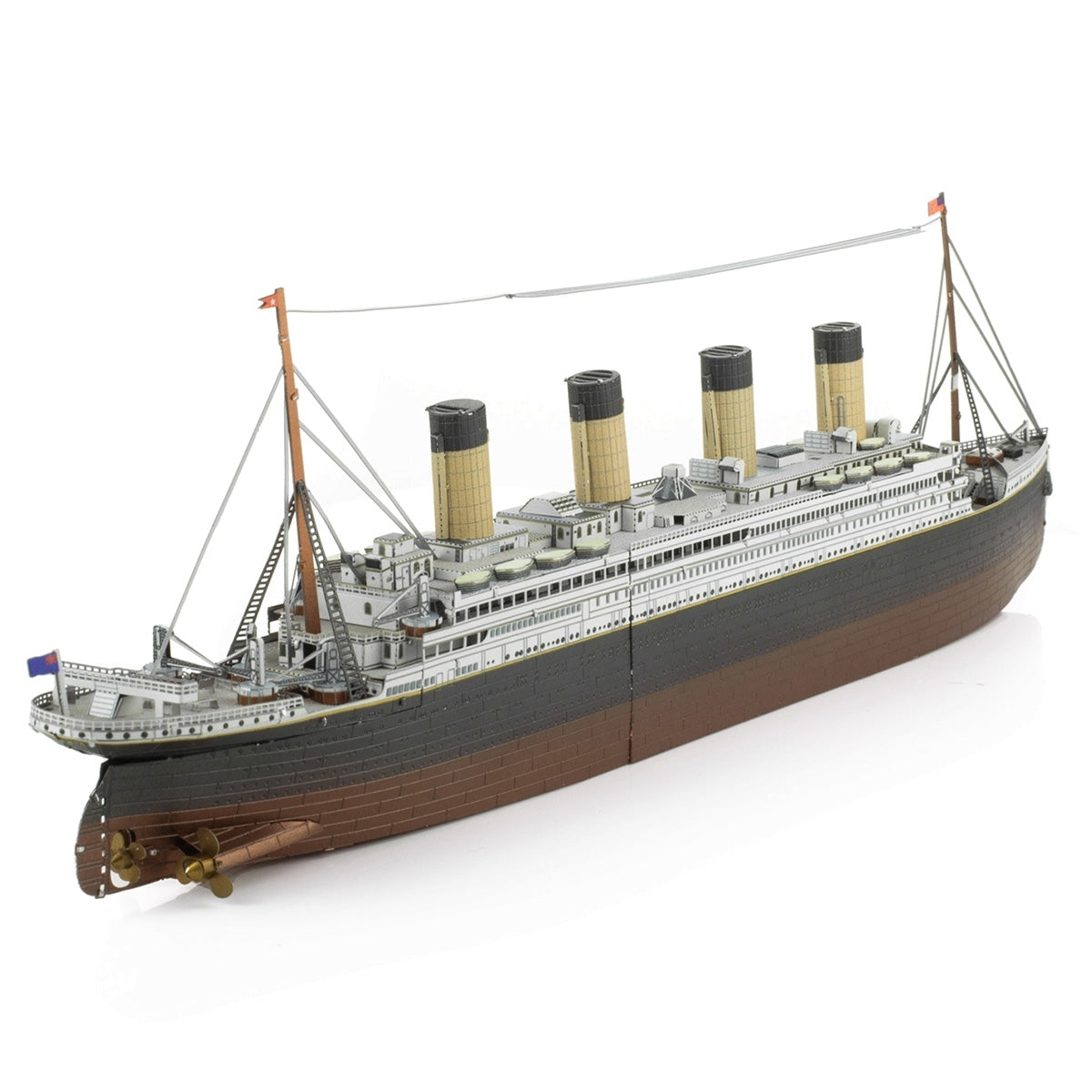 RMS Titanic Ocean Liner 3D Metal Model Kit – view 2
