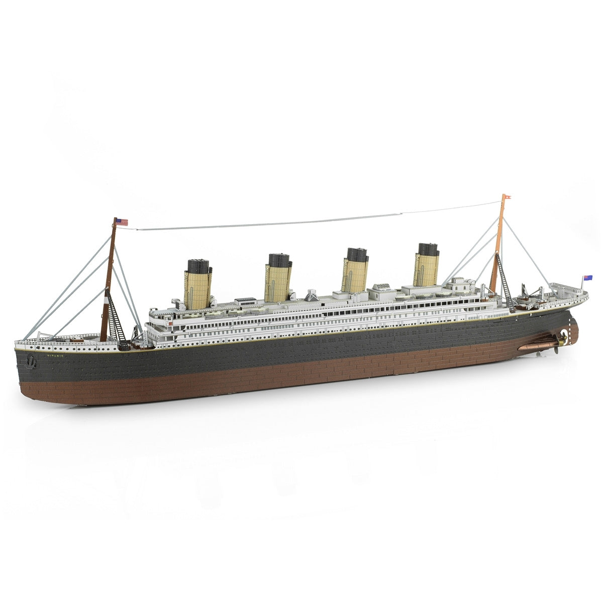 RMS Titanic Ocean Liner 3D Metal Model Kit – view 5