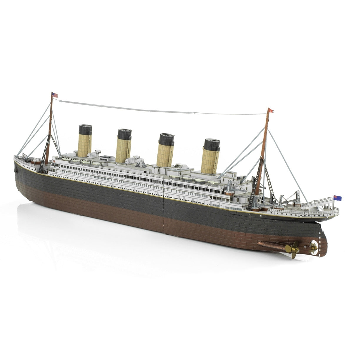 RMS Titanic Ocean Liner 3D Metal Model Kit – view 6
