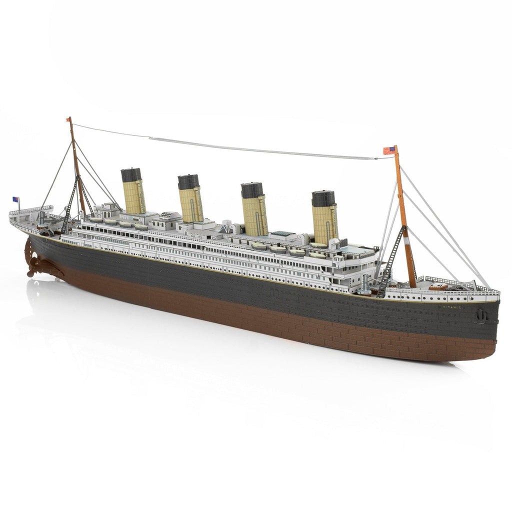 RMS Titanic Ocean Liner 3D Metal Model Kit – view 7
