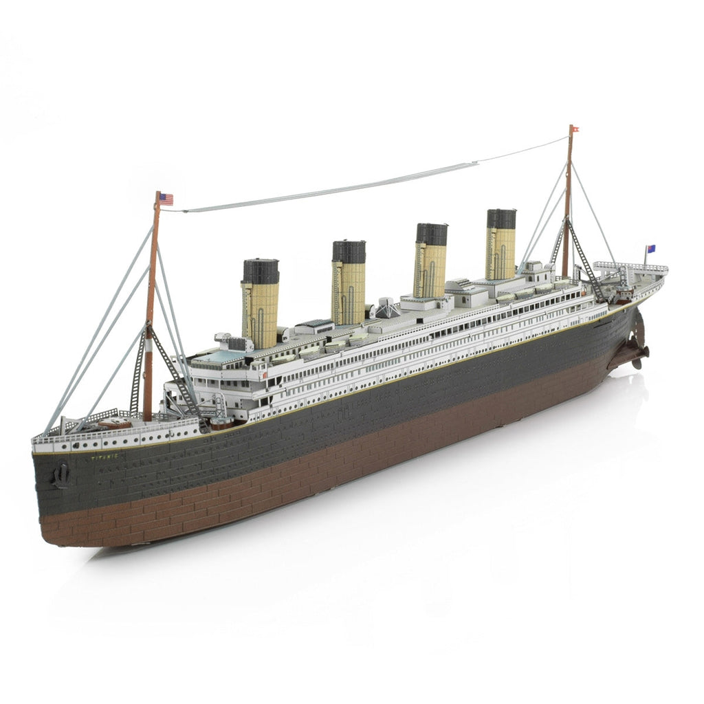 RMS Titanic Ocean Liner 3D Metal Model Kit – view 8
