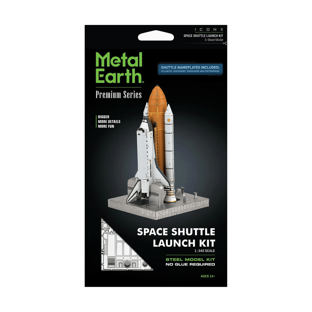 Space Shuttle Launch Pad 3D Metal Model Kit – view 3