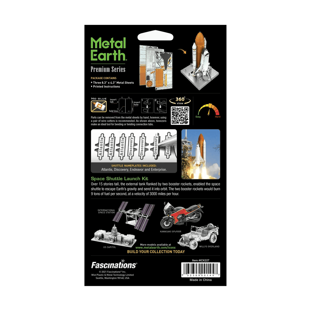 Space Shuttle Launch Pad 3D Metal Model Kit – view 4