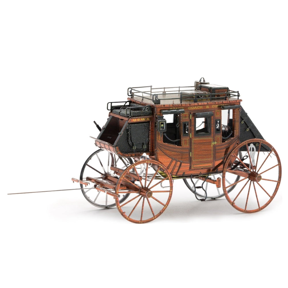Wild West Stagecoach 3D Metal Model Kit – view 2