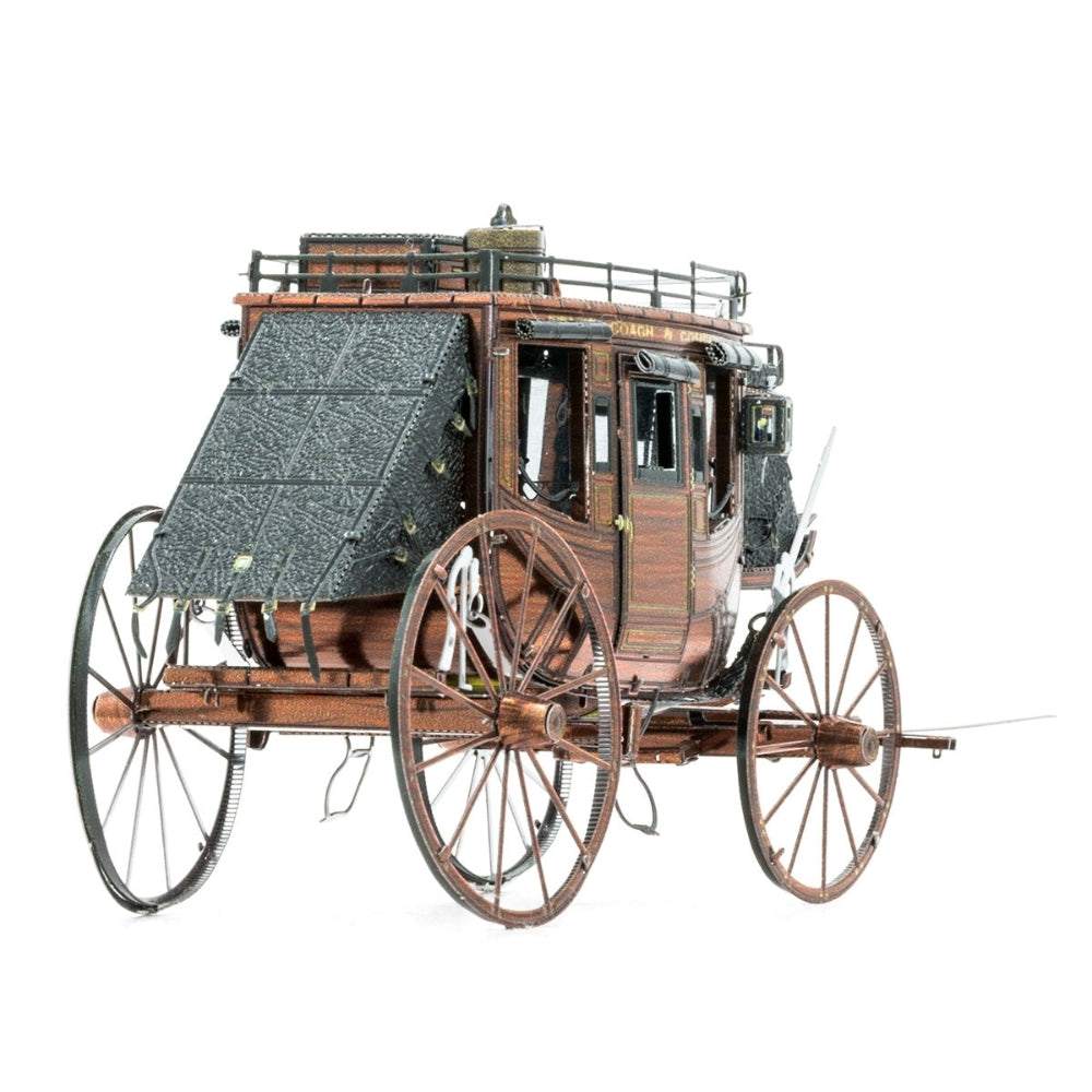 Wild West Stagecoach 3D Metal Model Kit – view 4