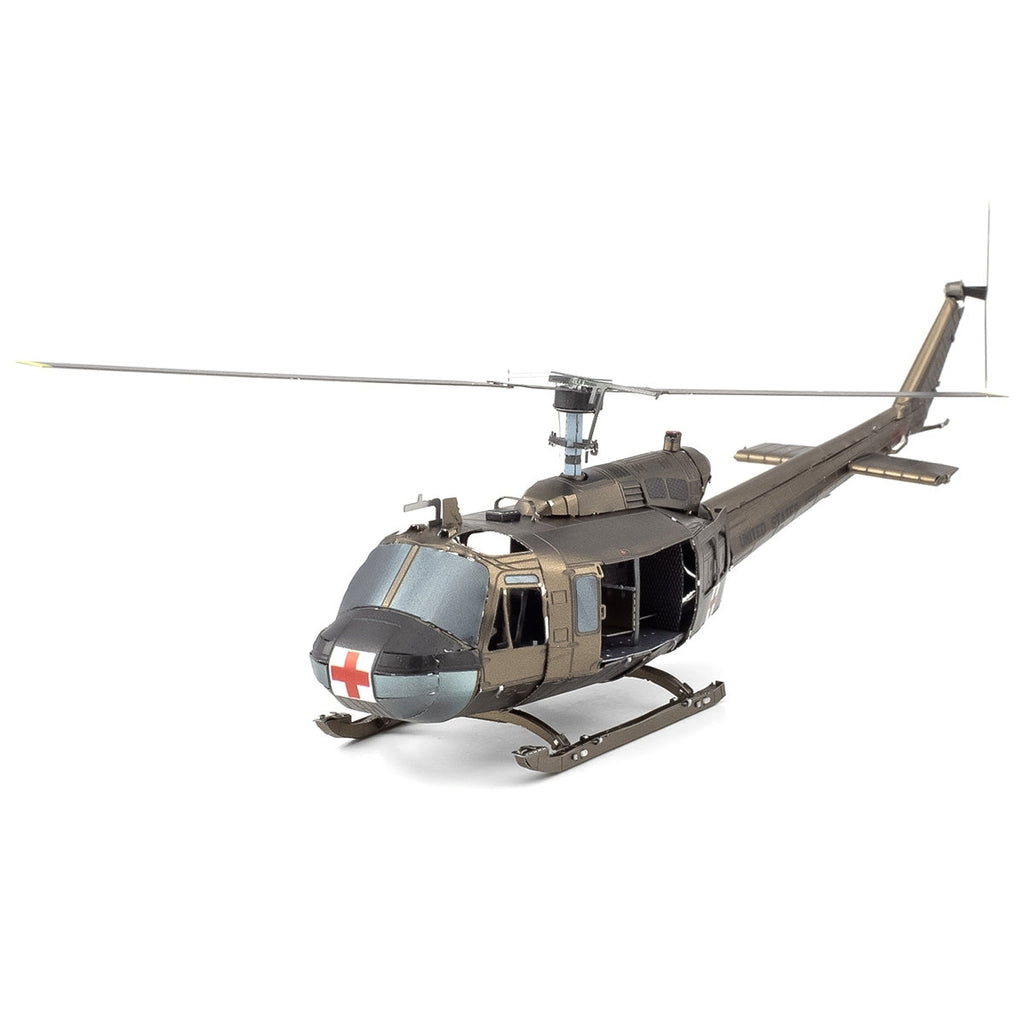 UH-1 Huey Helicopter 3D Metal Model Kit – view 2