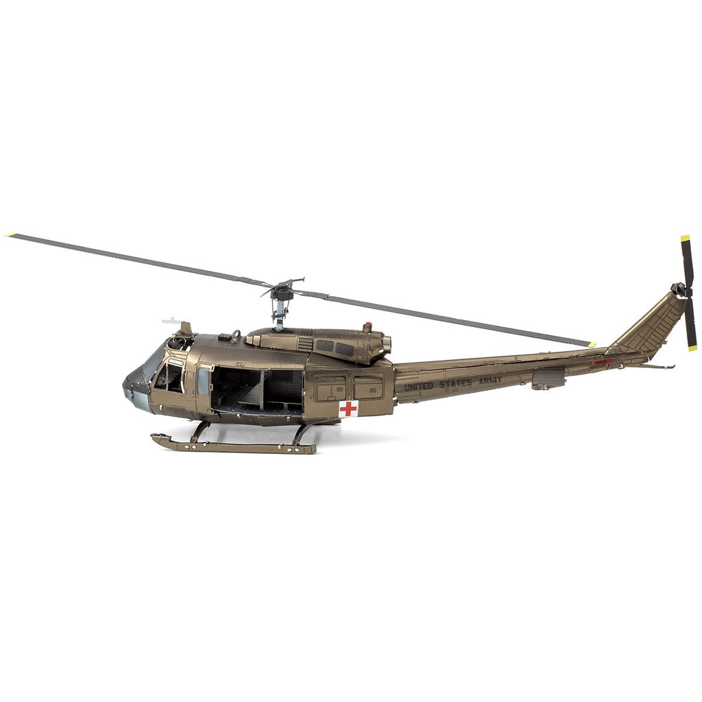 UH-1 Huey Helicopter 3D Metal Model Kit – view 3