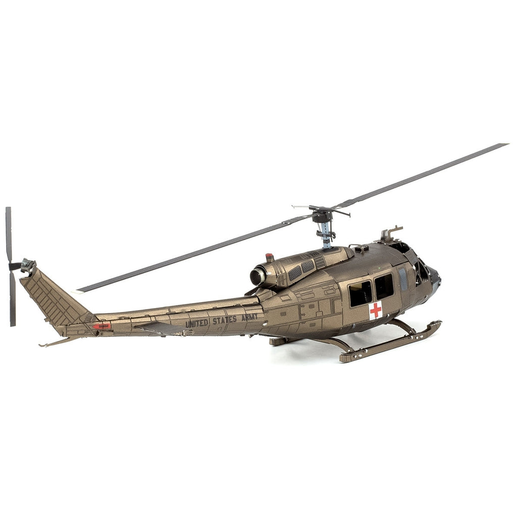 UH-1 Huey Helicopter 3D Metal Model Kit – view 5