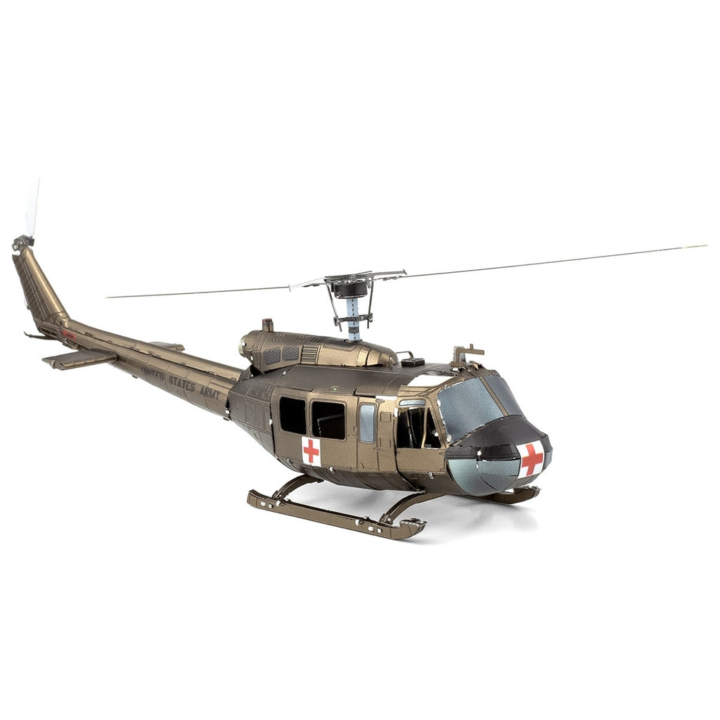 UH-1 Huey Helicopter 3D Metal Model Kit – view 6
