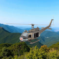 UH-1 Huey Helicopter 3D Metal Model Kit