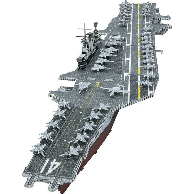 USS Midway Aircraft Carrier 3D Metal Model Kit – view 2